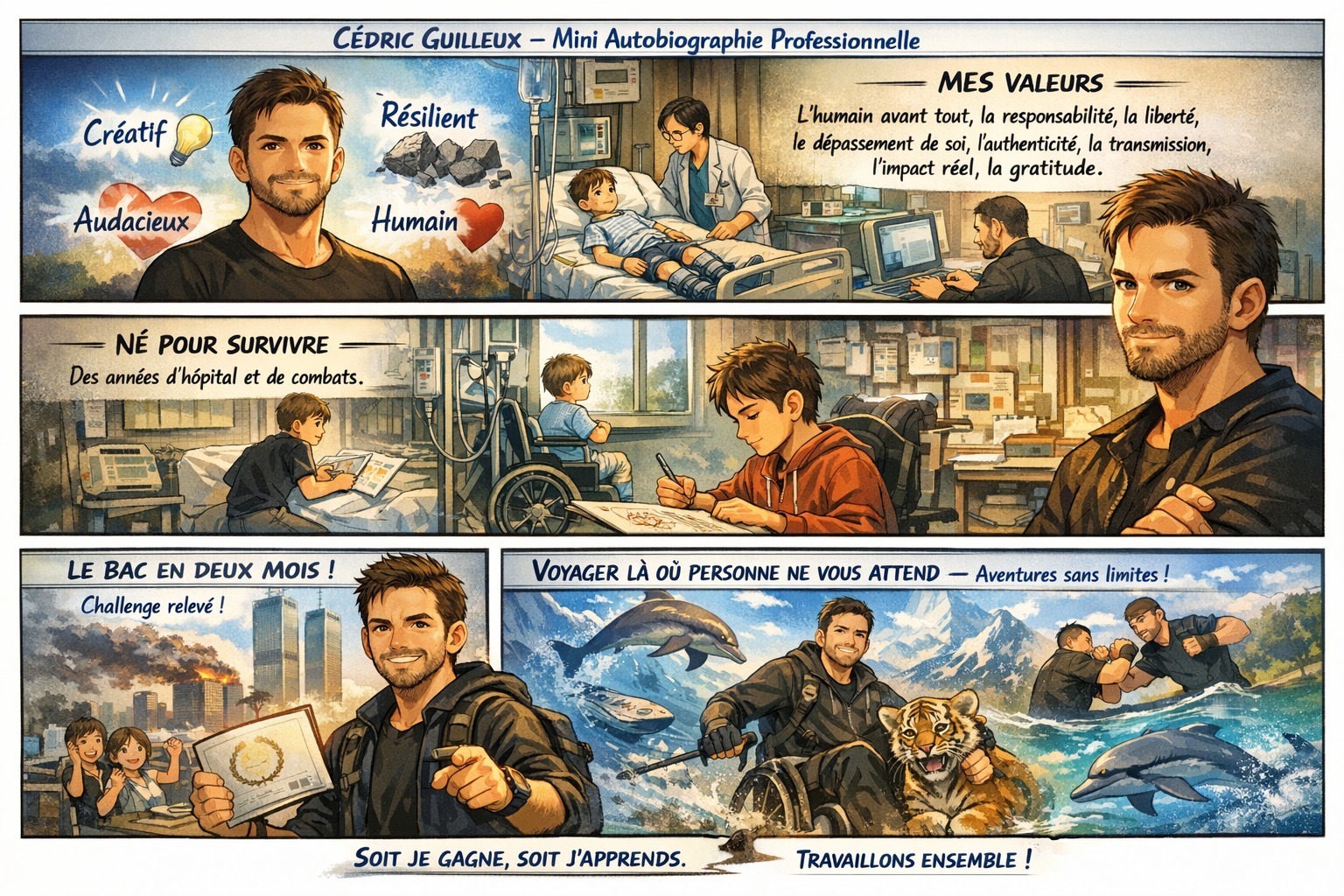 Bande dessinée complète — Cédric Guilleux